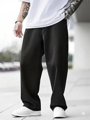 CMD Coinmen Denims Loose Fit Men Black Jeans
