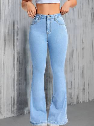 GLOBENAUT Boot-Leg Women Light Blue Jeans