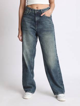 Roadster Straight Fit Women Blue Jeans