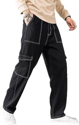 Every Choice Tapered Fit Men Black Jeans