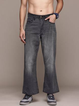 Roadster Flared Men Grey Jeans