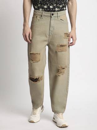 Bene Kleed Regular Men Beige Jeans