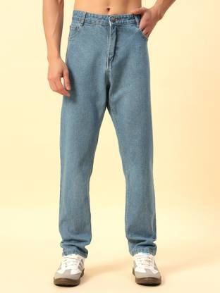 STUDIO NEXX Loose Fit Men Light Blue Jeans