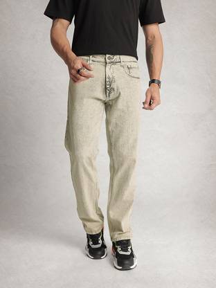 WROGN Regular Men Grey Jeans