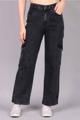 SRK COLLECTION Regular Women Black Jeans