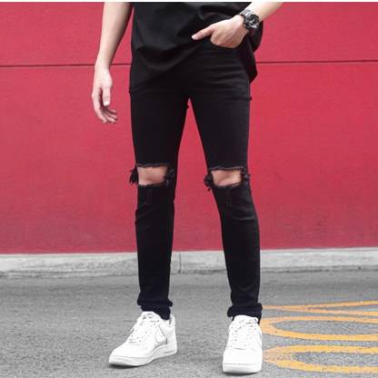 TOUGHFIT Slim Men Black Jeans