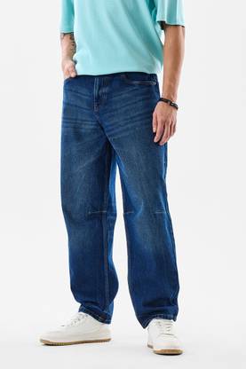 Snitch Relaxed Fit Men Blue Jeans