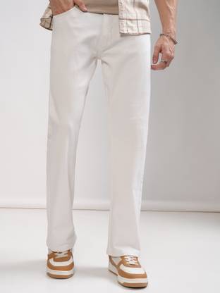 HIGHLANDER Regular Men White Jeans