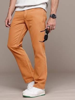 Roadster Boot-Leg Men Red Jeans