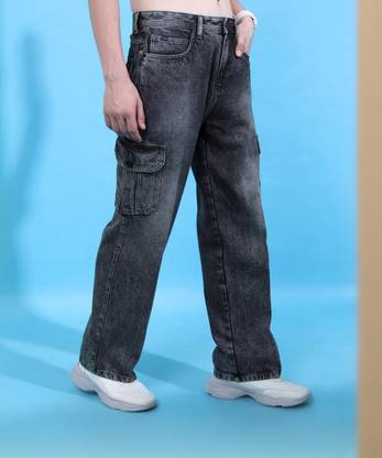 HIGHLANDER Regular Men Dark Grey Jeans