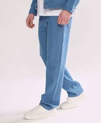 UNITED DENIM Relaxed Fit Men Light Blue Jeans