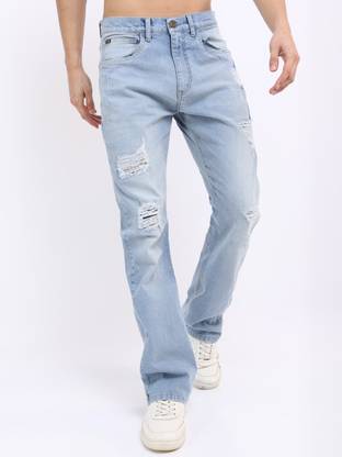 HIGHLANDER Boot-Leg Men Blue Jeans