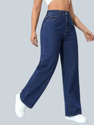 R.Code by The Roadster Life Co. Regular Women Dark Blue Jeans