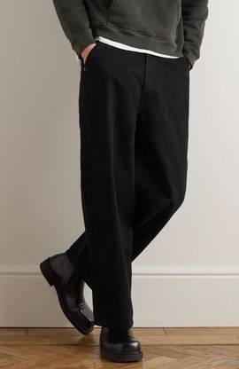 HouseOfCommon Boot-Leg Men Black Jeans