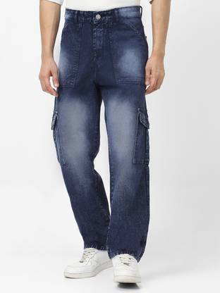 Urbano Fashion Loose Fit Men Dark Blue Jeans