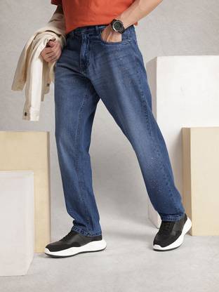 WROGN Relaxed Fit Men Blue Jeans