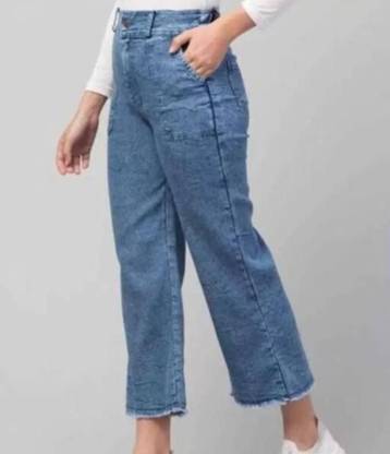 TROLL FASHION Regular Women Dark Blue Jeans