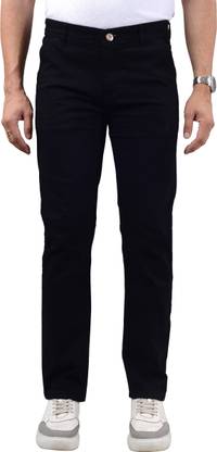 Moudlin Regular Men Black Jeans