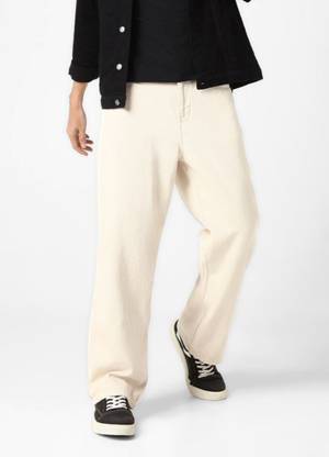 RileyRush Boot-Leg Men White Jeans