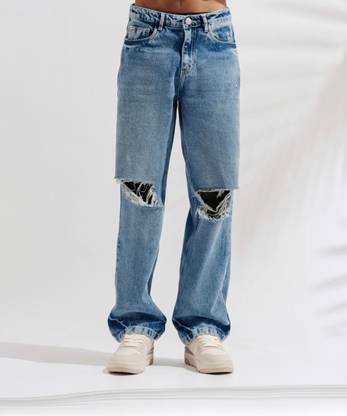 Rockwell Boot-Leg Men Light Blue Jeans