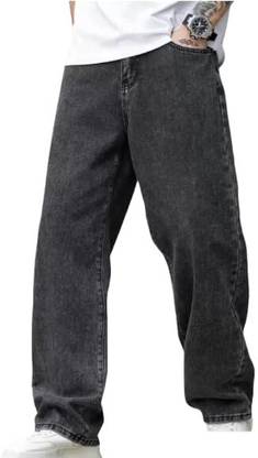 Every Choice Boot-Leg Men Grey Jeans