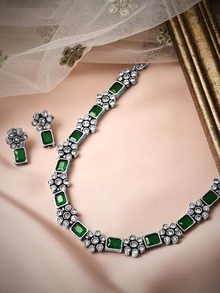 RUBANS Alloy Silver Silver Jewellery Set