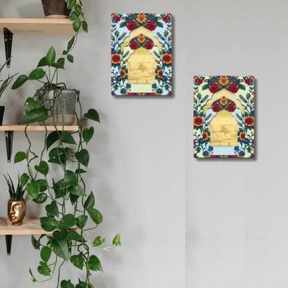 APS Art Plus Store Wall Hanging Decorative Items | Wall Decoration Material | Jharokha Hanging Wooden Jharokha
