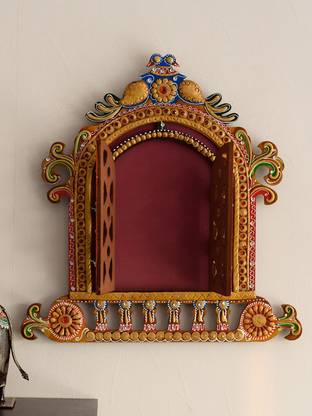 QIWKG Wooden Jharokha