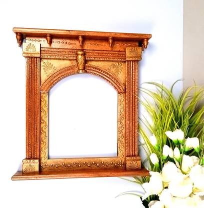 Apkamart Jharokha Wall Hanging | Wooden Jharokha Frame Hangings - For Home, Wall Decor Wooden Jharokha
