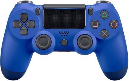 AR GAMING AR DualShock 4 Wireless Controller Bluetooth Gamepad (Blue For PS4)  Joystick