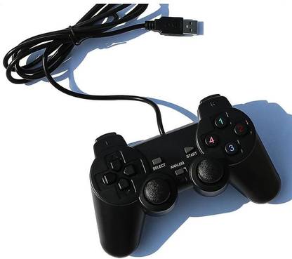 Harman Enterprises USB Wired Gamepad With Vibration and Analog for Laptop and Desktop Games Only  Joystick