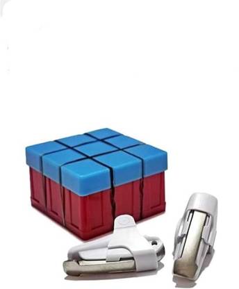 Mukul white shark L1R1 Trigger Controller PUBG with DROPBOX  Joystick