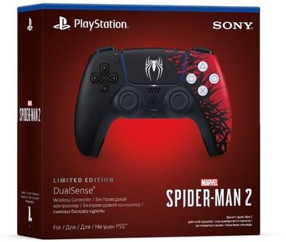 SONY PlayStation Ps5 Dualsense Wireless Controller Spiderman 2 Edition  Joystick