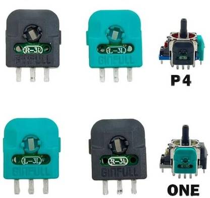 Ginfull Hall Effect Potentiometer Replacement for Ps4/Xbox one Series X/S Controller  Joystick