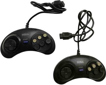 Clubics 16-Bit Sega Mega Drive Classic Genesis Controller- 6-Button Game pad  Joystick