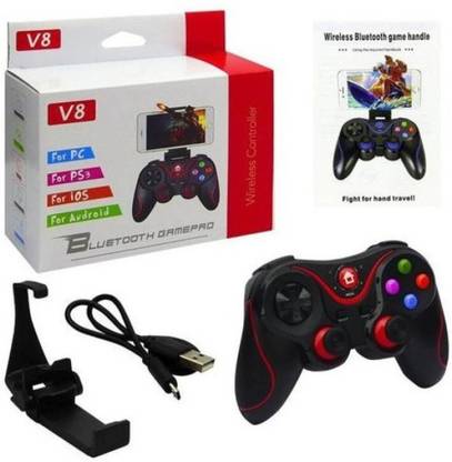 BRX Wireless Mobile Game Controller Compatible with IOS, Android, PC, PS3 & Smart TV  Joystick