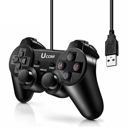 BVG UCOM USB | Wired Controller for PC with dual vibration motor & dual analog key  Gamepad