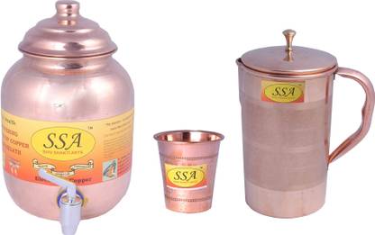 Shivshakti Arts SSA-2459-2-1 Jug Glass Set