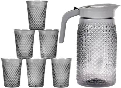 SKP JUG WITH 6 GLASS SET Jug Glass Set