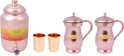 Shivshakti Arts SSA-2465-4-2 Jug Glass Set