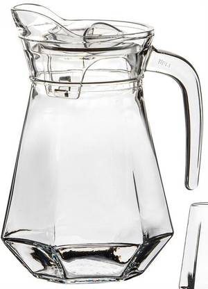 Tap2kaart 1.5 L Glass Water Jug