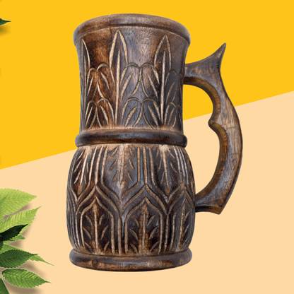 All About Wood 1.25 L Wooden Water Jug