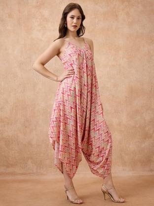Globus Geometric Print Women Jumpsuit