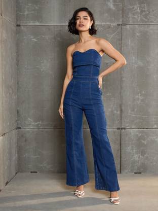 SASSAFRAS Solid Women Jumpsuit