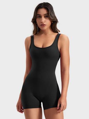 Cheekee Solid Women Jumpsuit