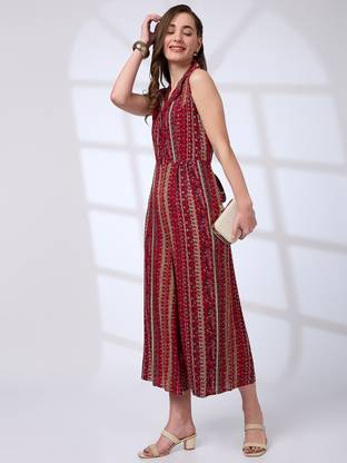 Globus Floral Print Women Jumpsuit