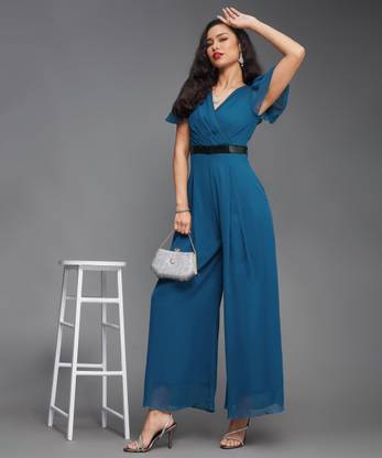 Miss Chase Solid Women Jumpsuit