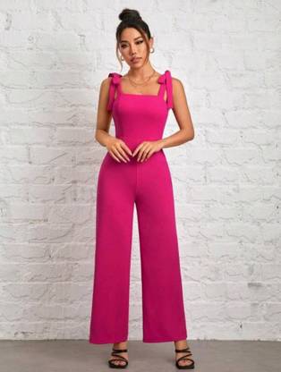 KI STUDIO Solid Women Jumpsuit