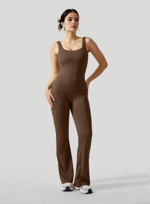 Cheekee Solid Women Jumpsuit