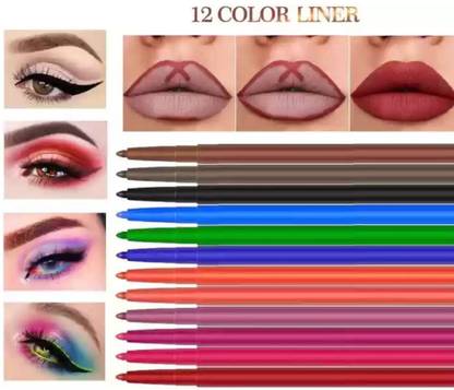 BLUST&FAMME BEST MULTI COLOR KAJAL FOR COLORFUL EYES